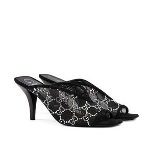 Gucci GG crystal-embellished mules